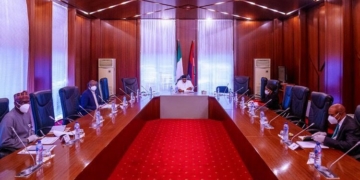 Buhari meets COVID-19 Presidential Committee