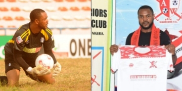 Abia Warriors goalkeeper Charles Tambe shot, ho by suspected hoodlums in Ibadan