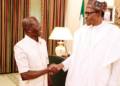 President Buhari Felicitates With Oshiomhole On His 68th Birthday