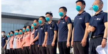 COVID-19: Chinese medical team arrives in Nigeria