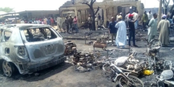 BREAKING: One Killed, Properties Destroyed As Fire Razes Bauchi Market