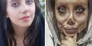 Angelina Jolie 'lookalike' Sahar Tabar is on a ventilator after contracting Coronavirus in prison