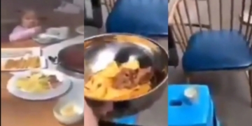 Lady kicked out of Chinese restaurant for being a foreigner while her Chinese family eat inside (Video)