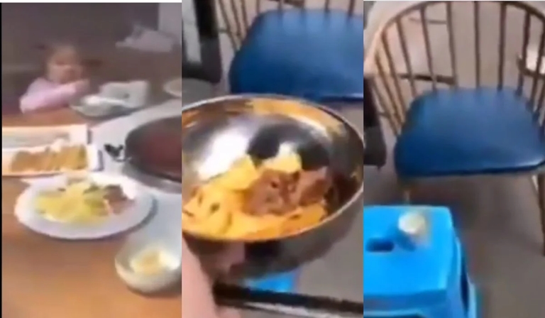 Lady kicked out of Chinese restaurant for being a foreigner while her Chinese family eat inside (Video)