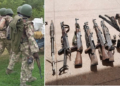 PHOTO: Nigerian troops kill over 100 Boko Haram terrorists in Buni Gari, recover arms