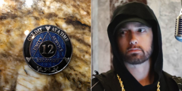 Eminem celebrates 12 years without drug or alcohol