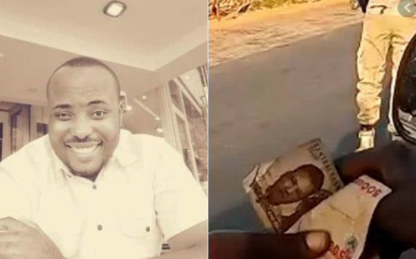 Man cries out after his mum dies in the car while police allegedly insists on N20k cash bribe in Rivers state