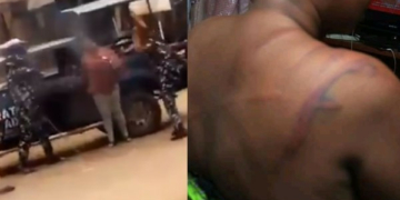 Update: Police officers caught on camera flogging a lady in Osun have been dismissed from service