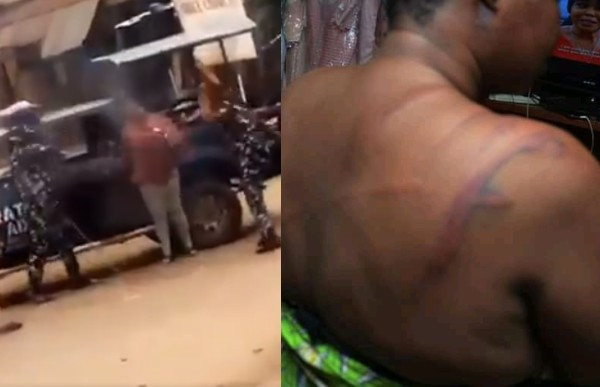 Update: Police officers caught on camera flogging a lady in Osun have been dismissed from service