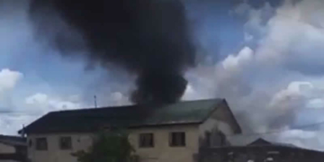 VIDEO: Inmates set Delta prison on fire over amnesty