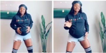 Simi flaunting Baby Bump