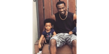 Paul Okoye makes daughters hair