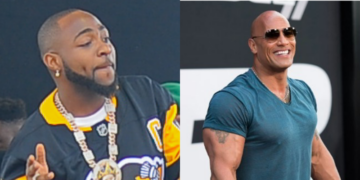 Davido and The rock