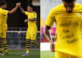 Jadon Sancho scores hat-trick, joins ‘Justice for George Floyd’ protest