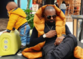 Jim Iyke and son