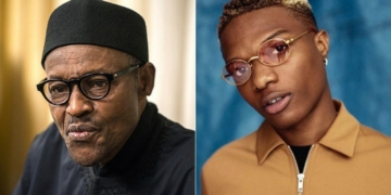 Wizkid and Buhari