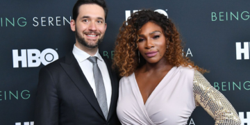 Alexis Ohanian and Serena Williams