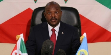 Burundian President Pierre Nkurunziza