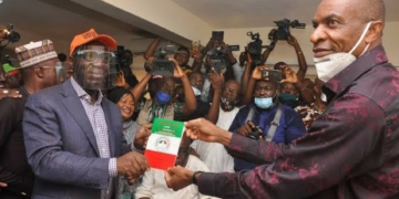 BREAKING: PDP grants Obaseki, Shuaibu waiver to contest primary