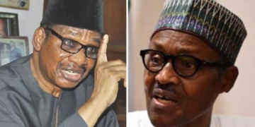 Don’t attend Giadom-led NEC meeting, Sagay tells Buhari