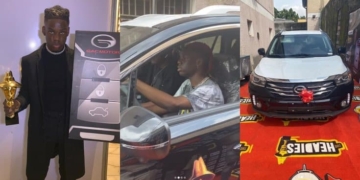 Rema finally picks up Headies ‘Next Rated’ SUV prize