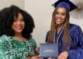 Stella Damasus' daughter bags scholarship, emerges high school's valedictorian