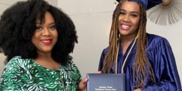 Stella Damasus' daughter bags scholarship, emerges high school's valedictorian