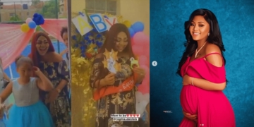 Photos from Regina Daniels' surprise baby shower