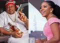 Cubana Chief Priest, Sandra ikeji trade words as he accuses her husband of 'sipping free drinks' in his club