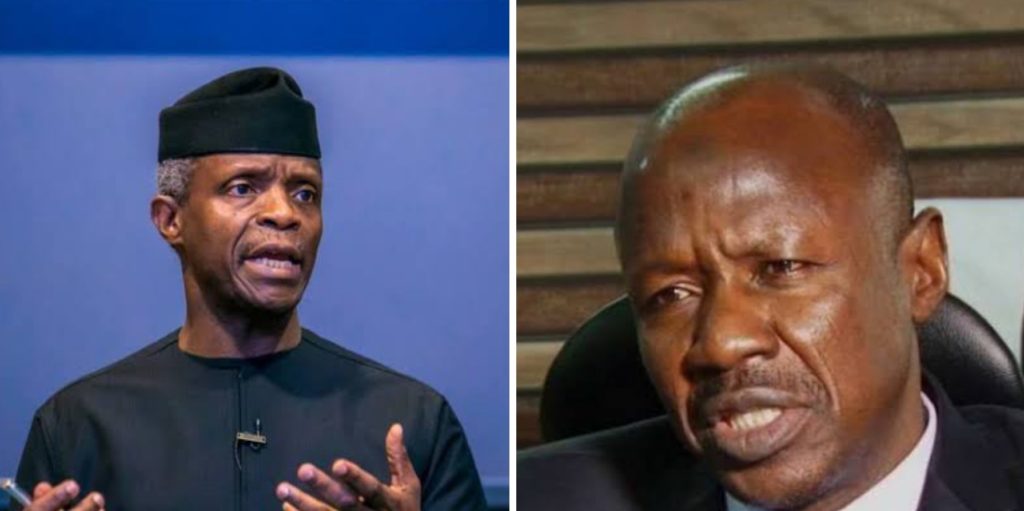 VP Osinbajo denies receiving N4billion from Magu