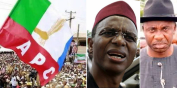 Ondo election: APC accuses Amaechi, El-Rufai, Fayemi of being responsible for crisis