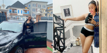 Actress, Mimi Orjiekwe gifts self brand new SUV as birthday gift