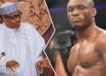 Buhari hails Usman for retaining UFC title