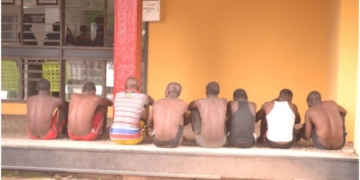 Photos: Suspected motorcycle thieves arrested in Ibadan