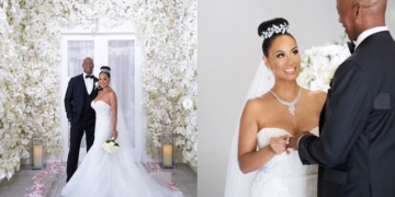 Basketball Wives’ star, CeCe Gutierrez marries LA Lakers great Byron Scott in live-streamed ceremony (photos)