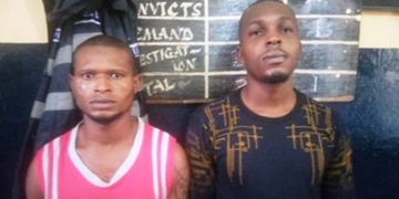 Two Nigerians arrested for trafficking 39 Nigerians to Ghana for cybercrime