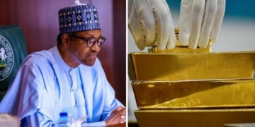 Buhari receives Nigeria’s first artisanally-mined gold