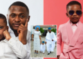 PHOTO: Ubi Franklin and ex-wife, Lilian Esoro celebrate their son as he turns 4