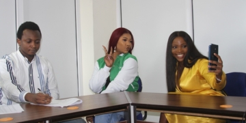 PHOTOS: Tacha bags multi-million Naira partnership deal with OPPO NIgeria