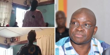 VIDEO: Fayose-led Ekiti PDP camp takes secret oath ahead of congress