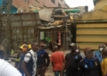 Many trapped as building collapses in Ebute Metta, Lagos