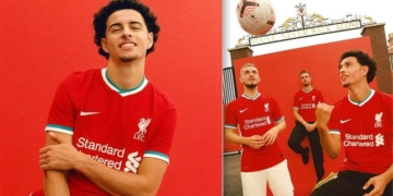 Check out Liverpool’s new jersey for 2020-21 season