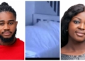 VIDEO: BBNaija housemates, Ka3na and Praise caught on camera sleeping with themselves