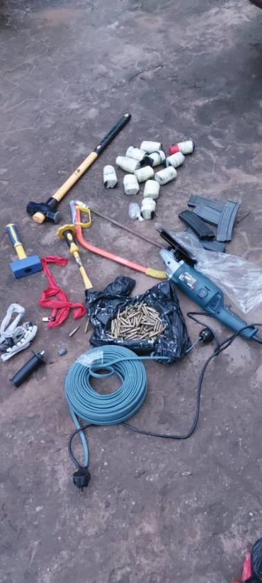 Police arrest Ebonyi bullion van robbery suspects, recovers heavy weapons, charms, cars, others