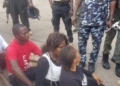 More pictures emerge as security operatives arrest #RevolutionNow protesters in Abuja