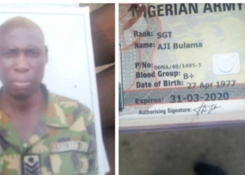 PHOTOS: Gunmen kill military officer during an attack on a commercial bus in Enugu