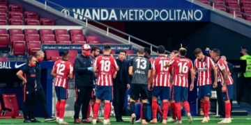 Two Atletico Madrid staff test positive for Covid-19 ahead of Champions League tie