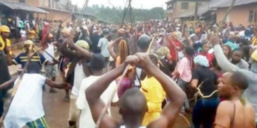 Tension in Ekiti community as two factions engage in bloody clash over stoppage of Ogun Onire festival