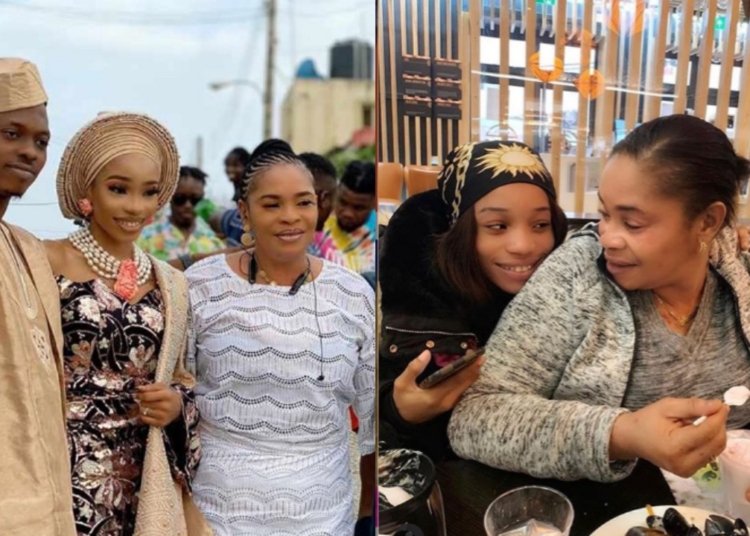 Video Actress Remi Surutu S Daughter Ajike Receives Huge Surprise From Lover After Wedding