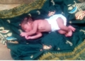 Police rescue day-old-baby abandoned in Anambra (photo)